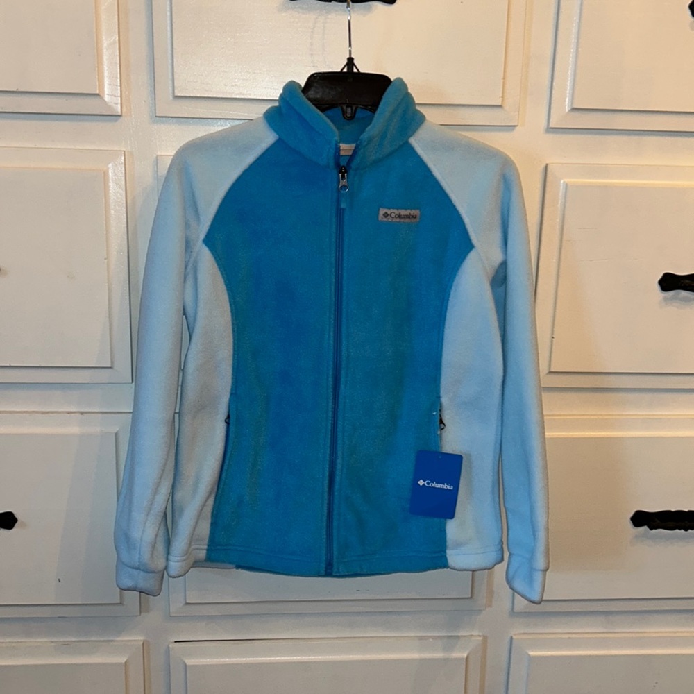 NWT KID’s COLUMBIA FLEECE JACKET SZ LARGE